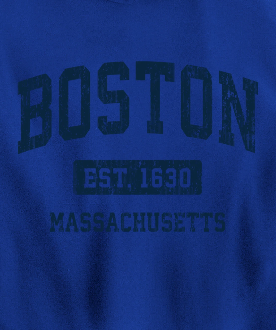 Boston Massachusetts MA Vintage Athletic Sports Design Pullover Hoodie