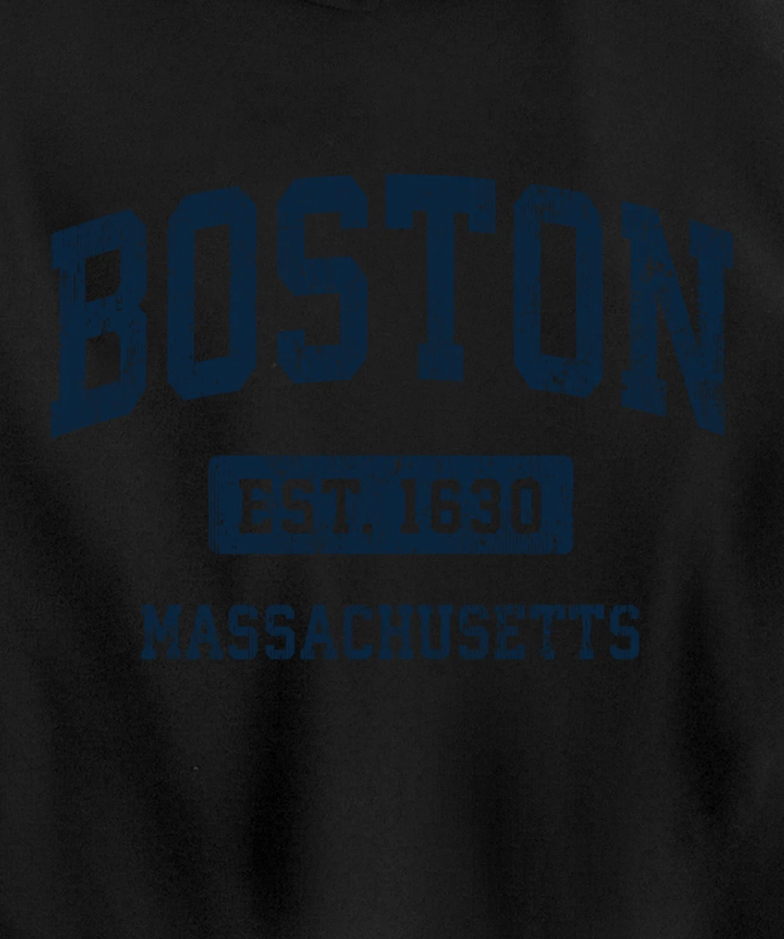 Boston Massachusetts MA Vintage Athletic Sports Design Pullover Hoodie