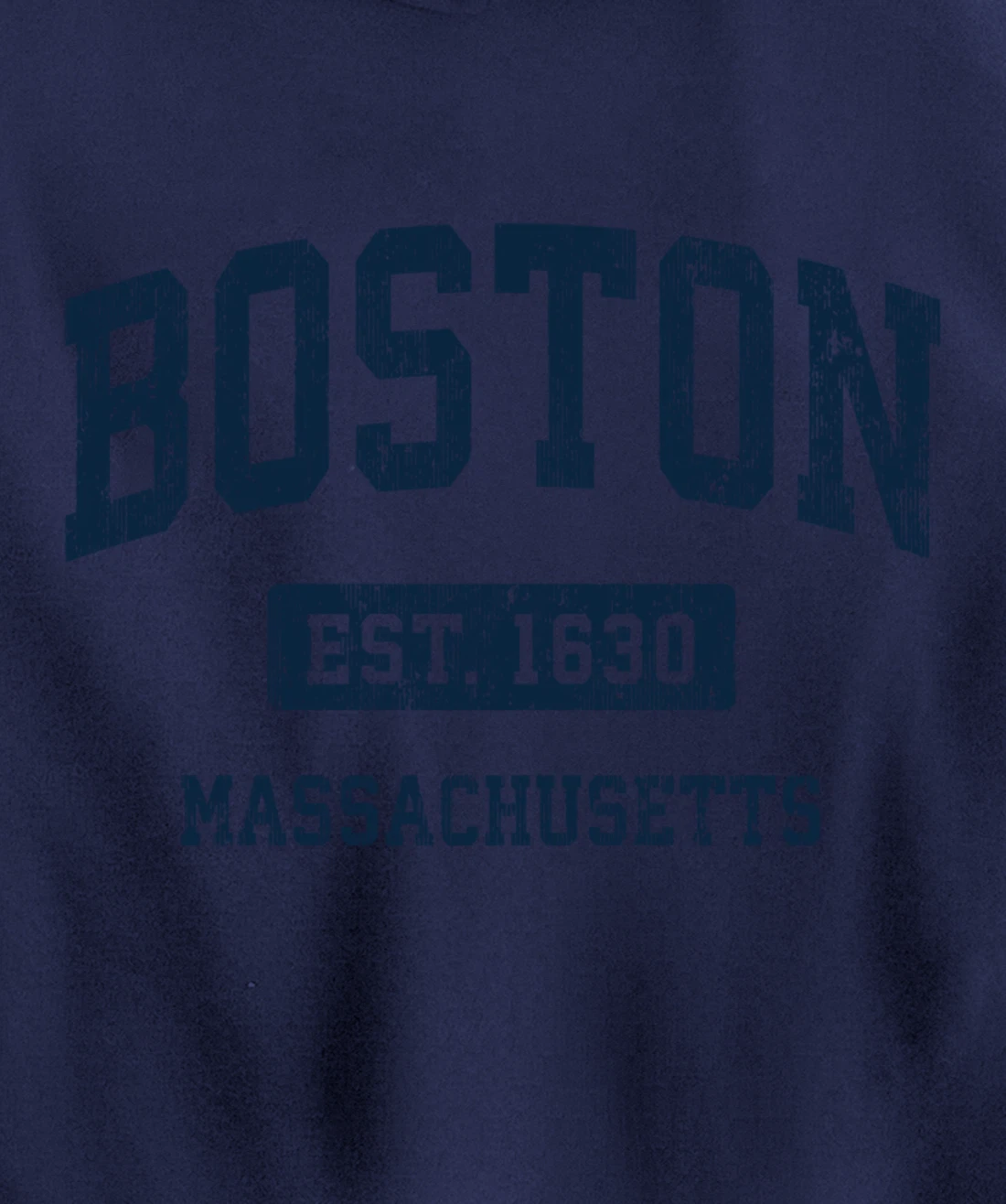Boston Massachusetts MA Vintage Athletic Sports Design Pullover Hoodie