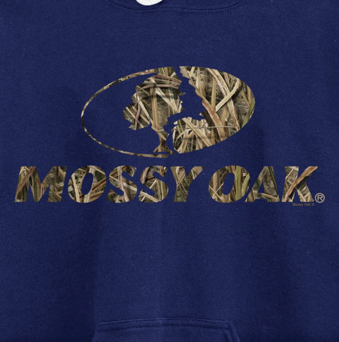 Mossy Oak Nature Camouflage Classic Outdoors Logo V2 Pullover Hoodie