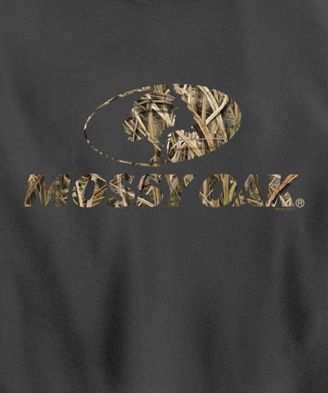 Mossy Oak Nature Camouflage Classic Outdoors Logo V2 Pullover Hoodie
