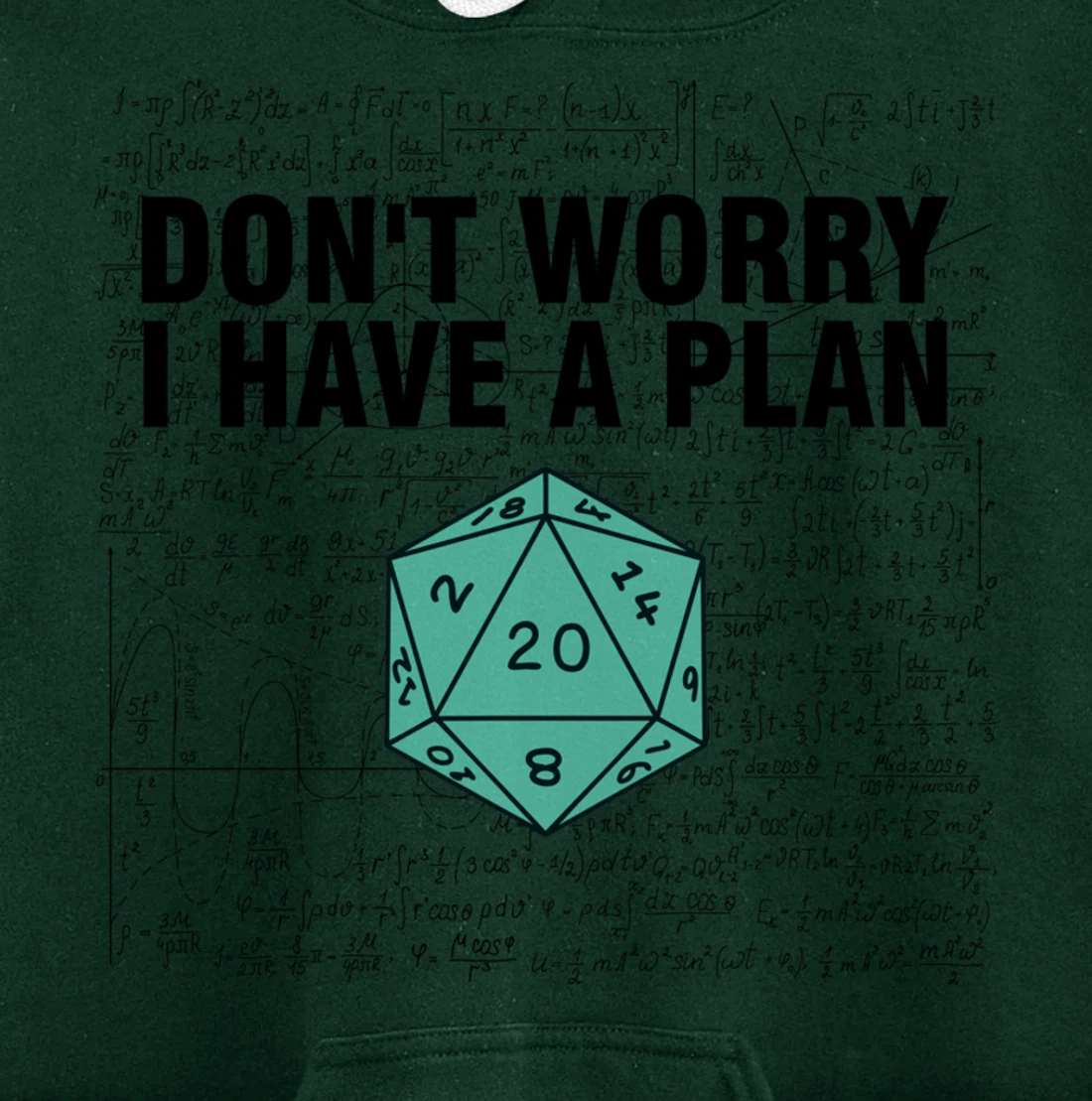 Don't Worry I Have A Plan Funny Dungeon Chaotic Dragon Pullover Hoodie