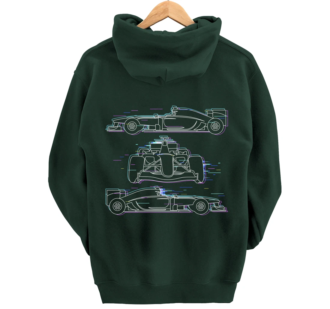 Formula Racing Fan design, Great Gift for Speed Freaks Pullover Hoodie