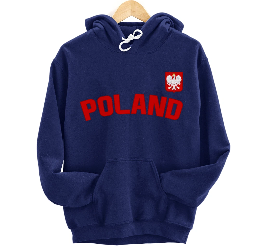 Poland Flag Polish Pride Polska International Country Pullover Hoodie