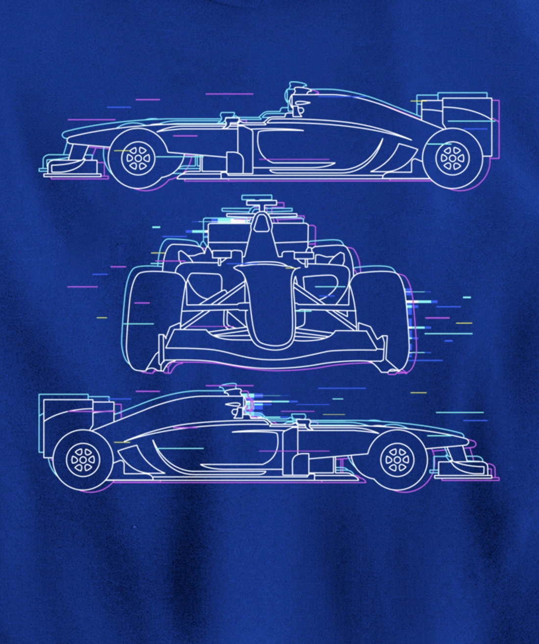 Formula Racing Fan design, Great Gift for Speed Freaks Pullover Hoodie