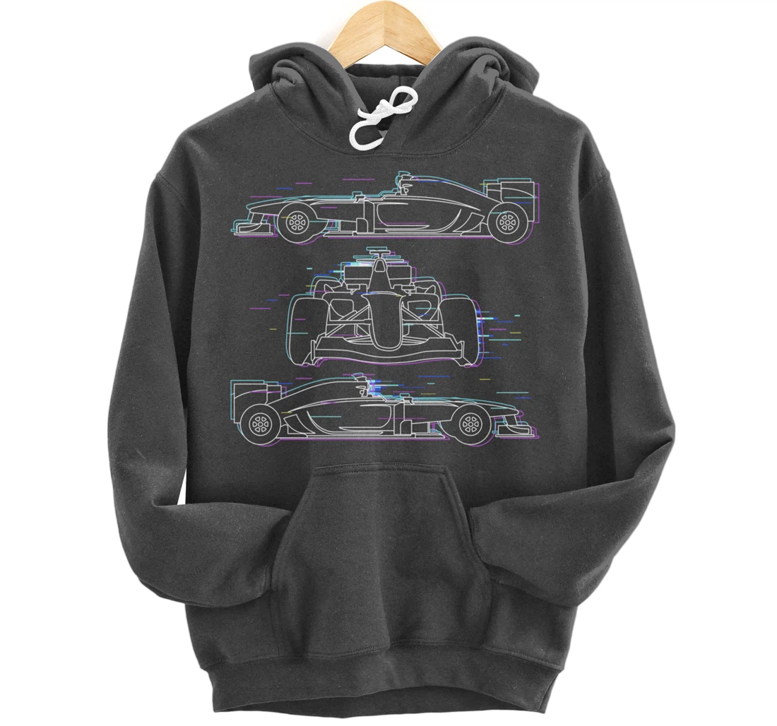 Formula Racing Fan design, Great Gift for Speed Freaks Pullover Hoodie