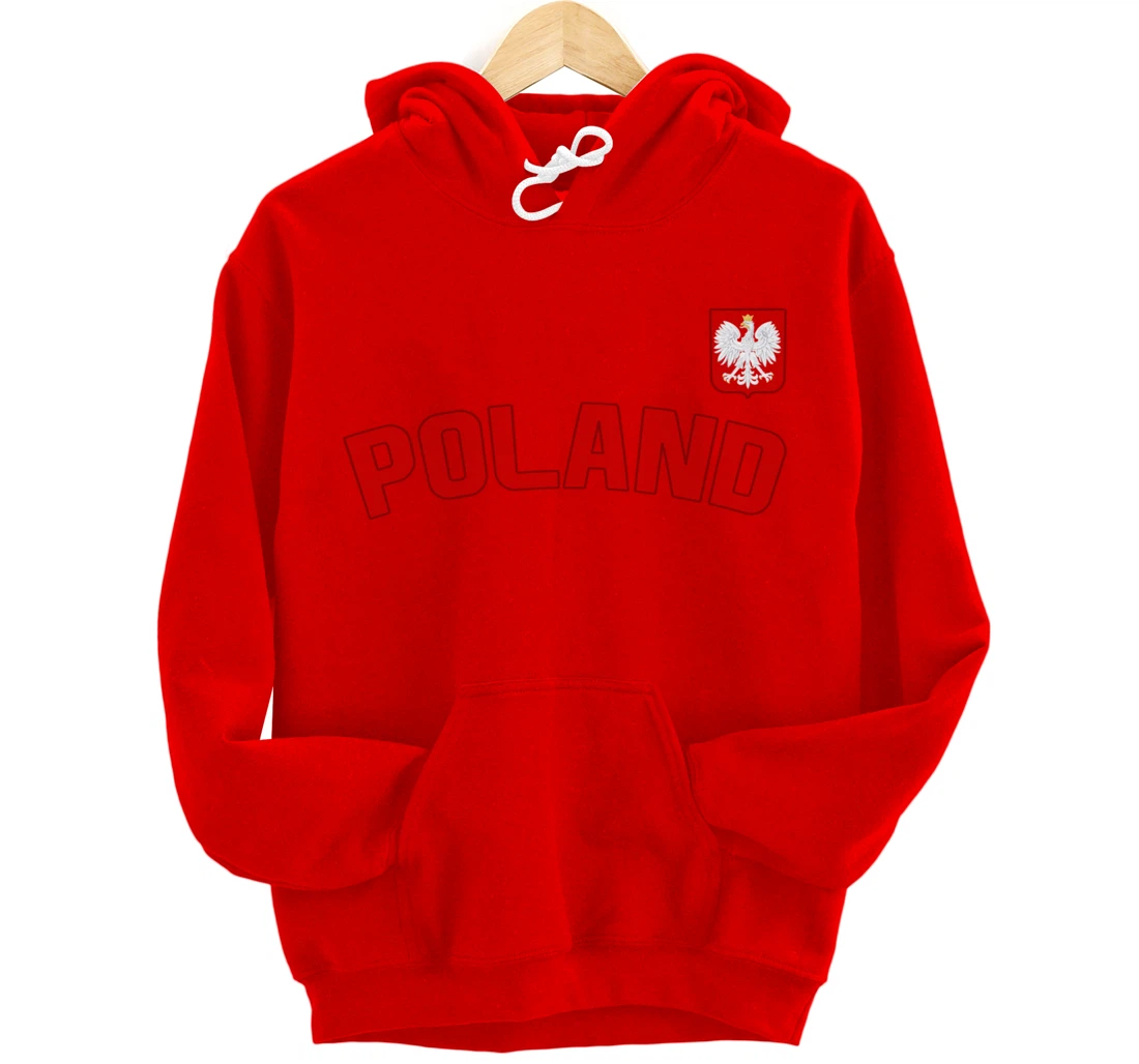 Poland Flag Polish Pride Polska International Country Pullover Hoodie