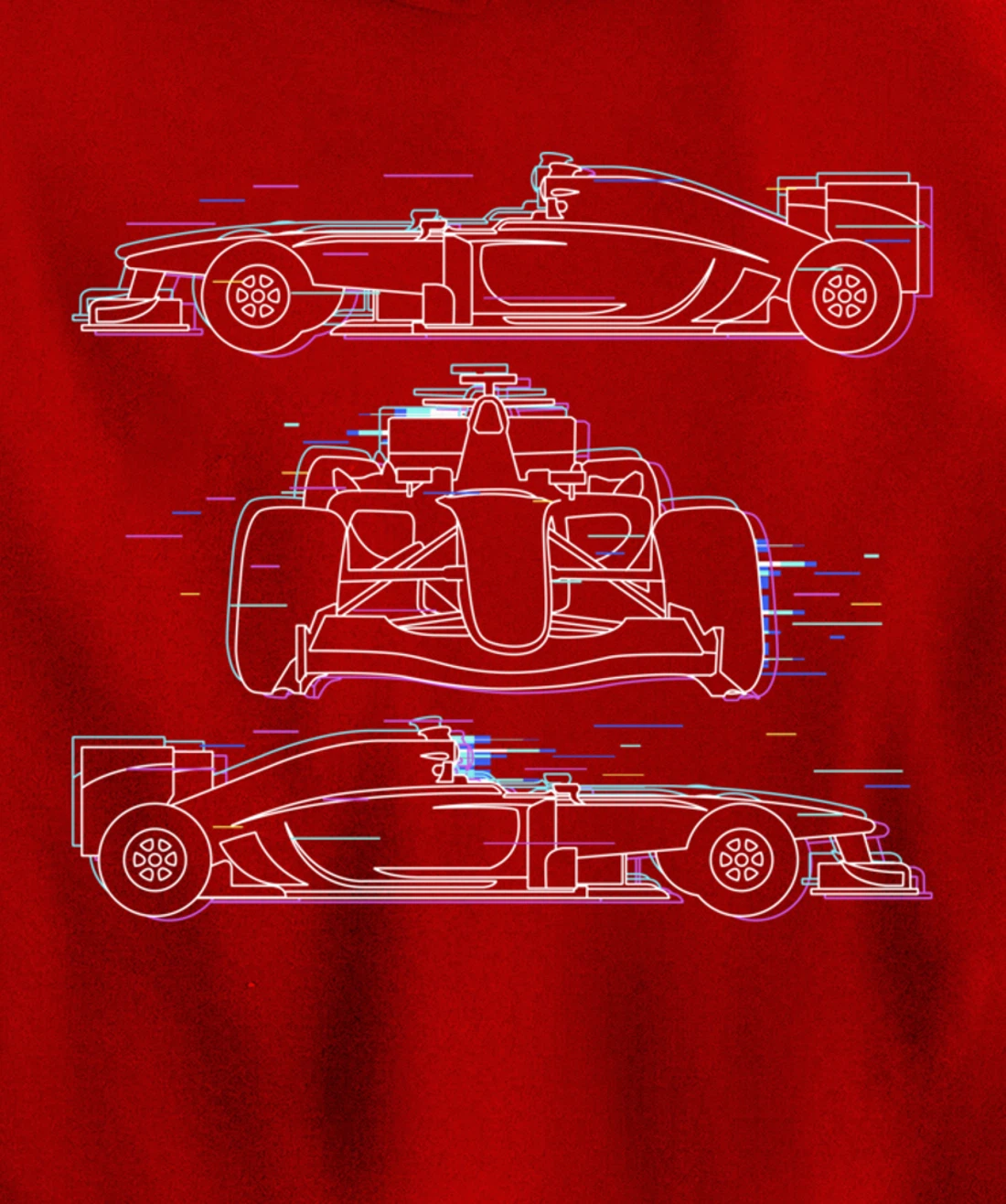 Formula Racing Fan design, Great Gift for Speed Freaks Pullover Hoodie