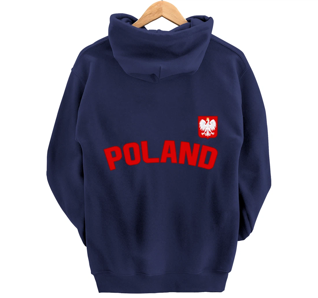 Poland Flag Polish Pride Polska International Country Pullover Hoodie