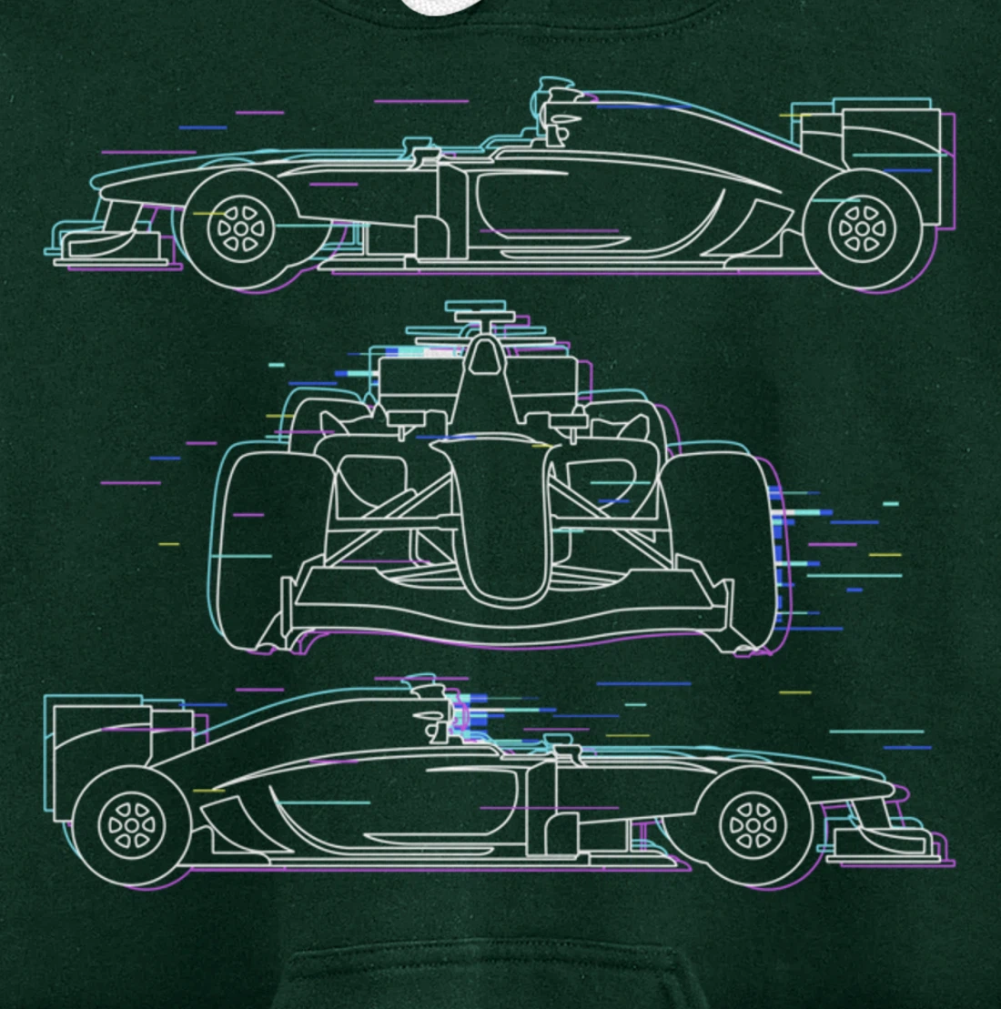 Formula Racing Fan design, Great Gift for Speed Freaks Pullover Hoodie