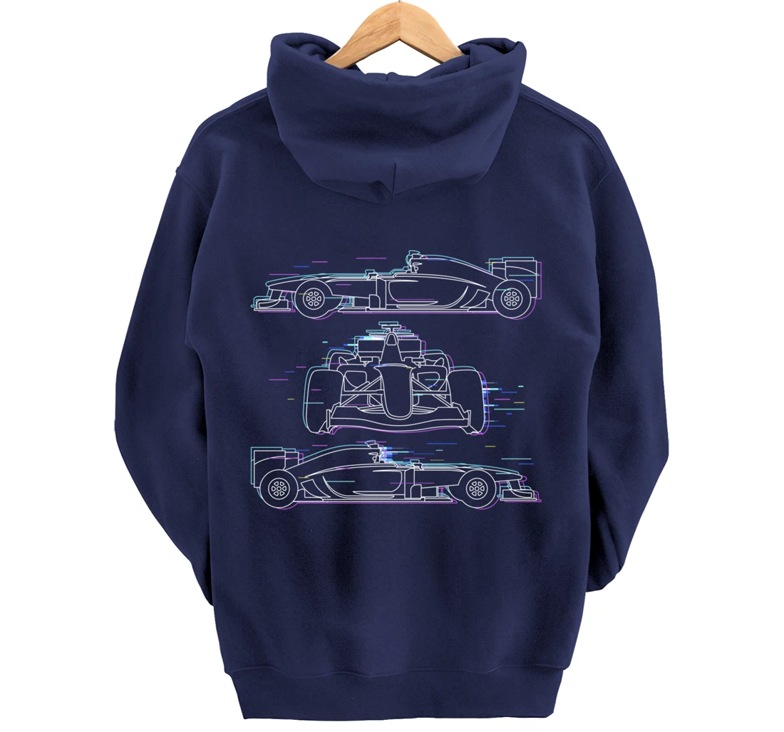 Formula Racing Fan design, Great Gift for Speed Freaks Pullover Hoodie