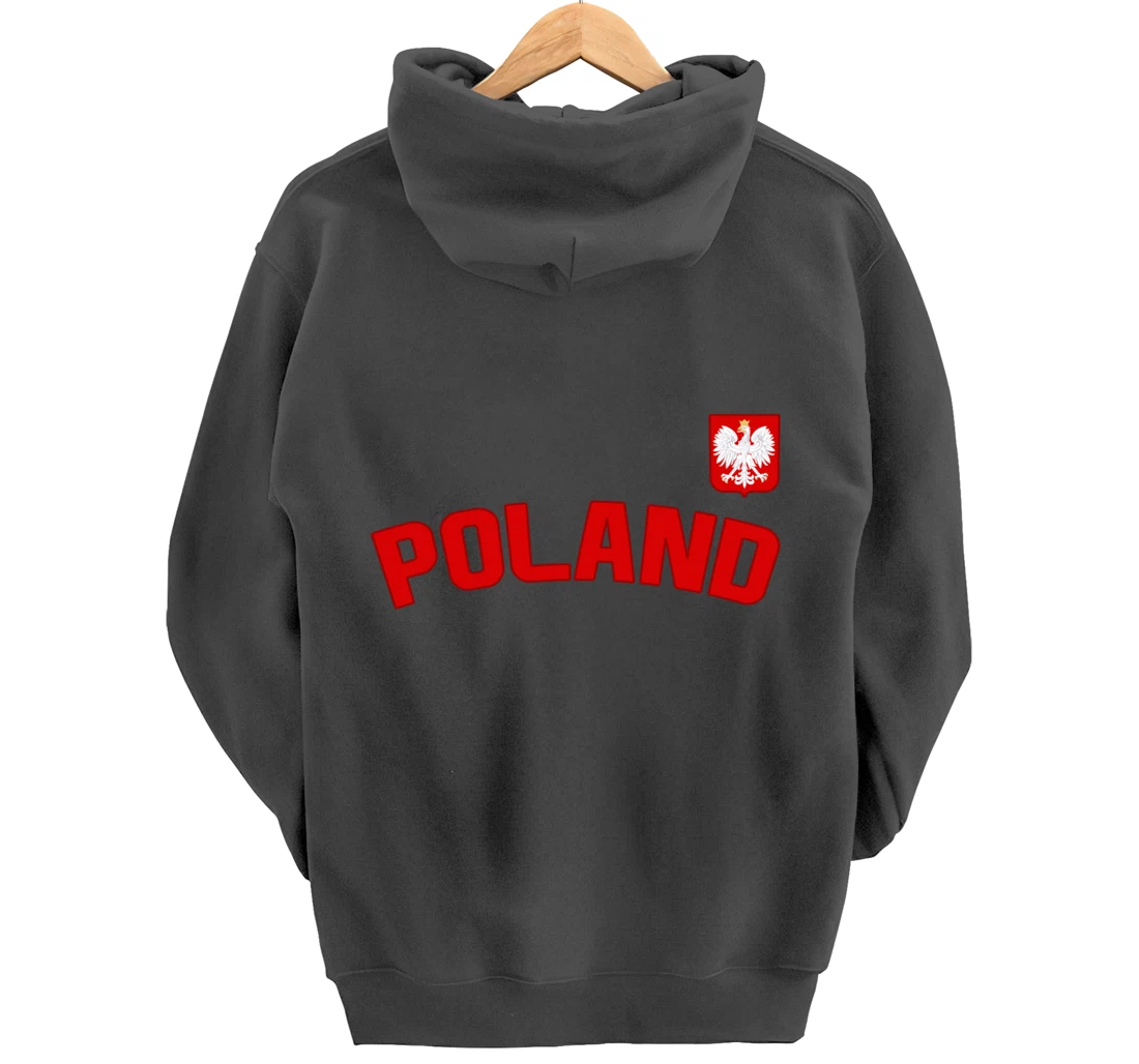 Poland Flag Polish Pride Polska International Country Pullover Hoodie