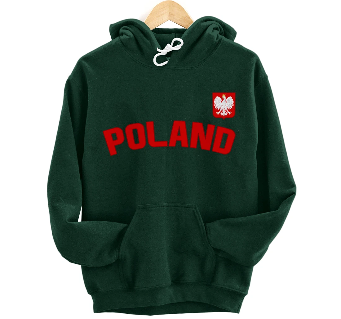 Poland Flag Polish Pride Polska International Country Pullover Hoodie