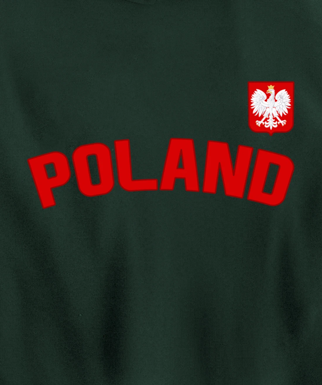 Poland Flag Polish Pride Polska International Country Pullover Hoodie