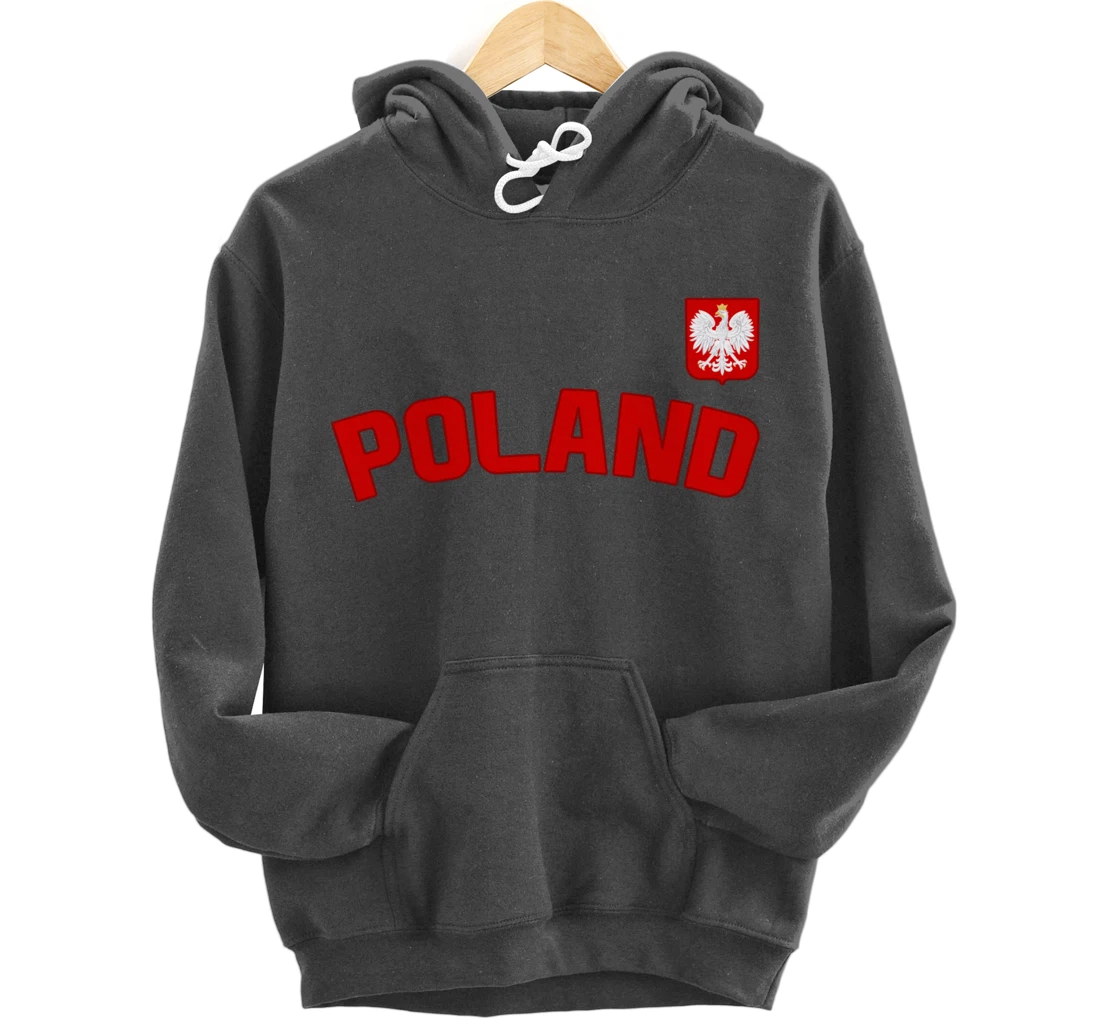 Poland Flag Polish Pride Polska International Country Pullover Hoodie