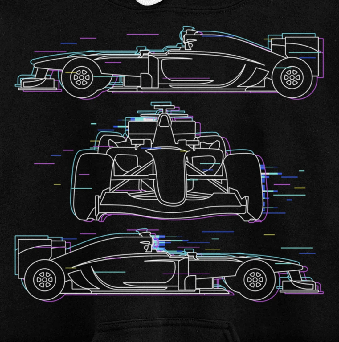 Formula Racing Fan design, Great Gift for Speed Freaks Pullover Hoodie