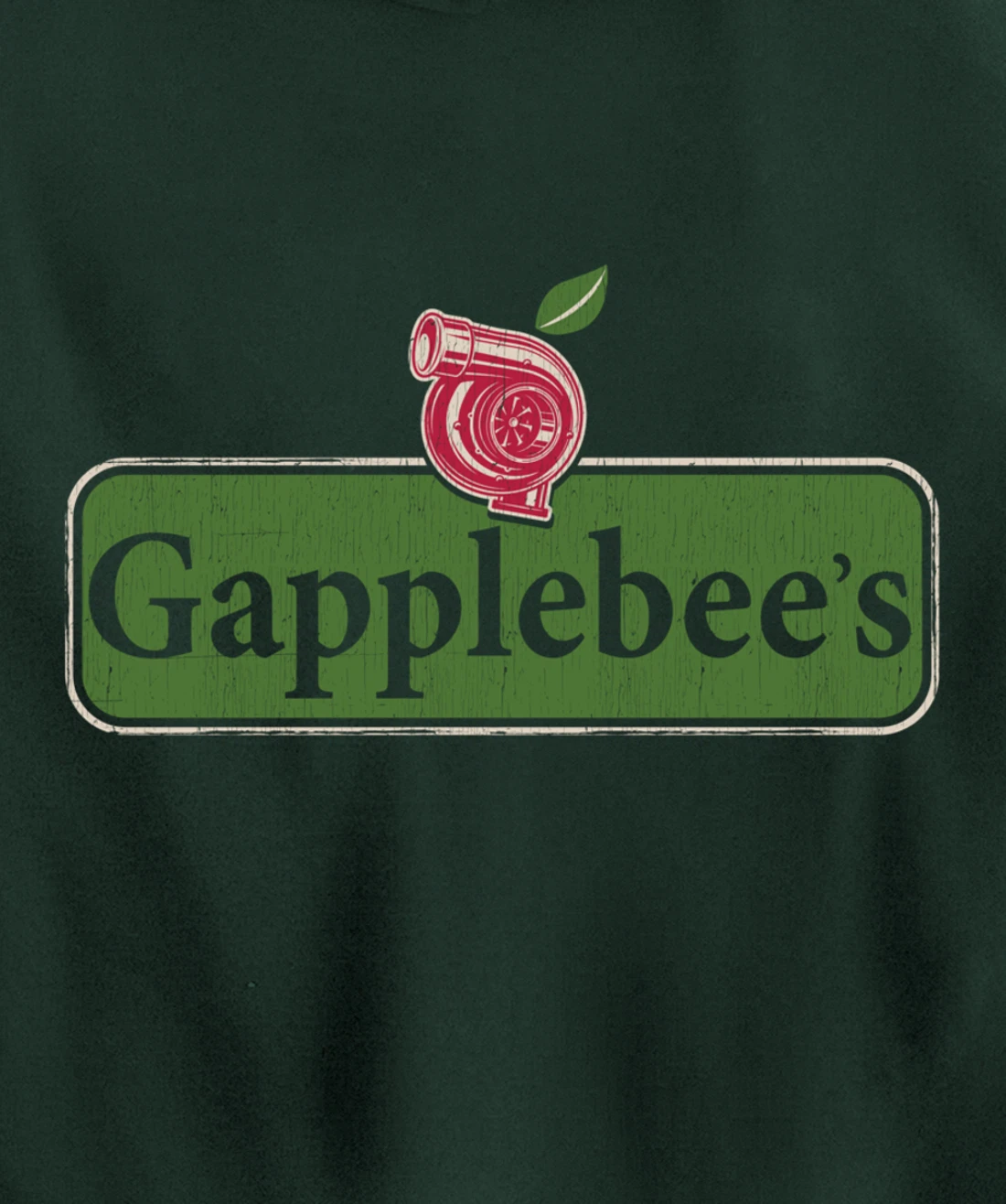 Vintage Gapplebee's Drag Racing Tee - Funny Car Guy Pullover Hoodie