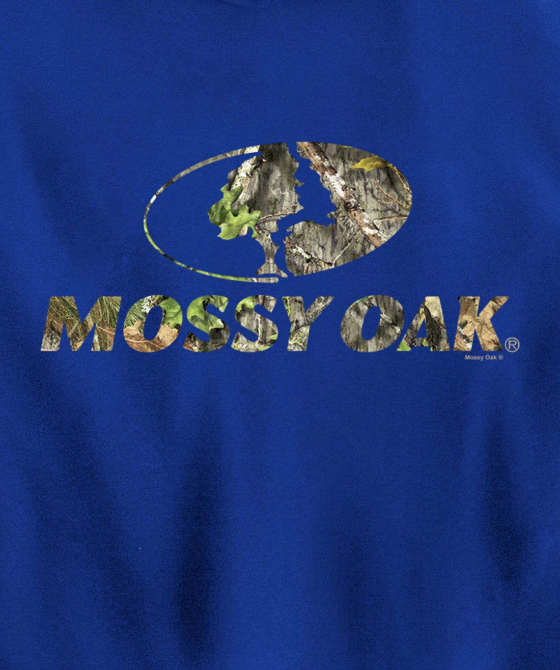 Mossy Oak Nature Camouflage Classic Outdoors Logo Pullover Hoodie