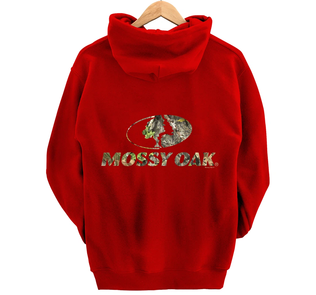 Mossy Oak Nature Camouflage Classic Outdoors Logo Pullover Hoodie