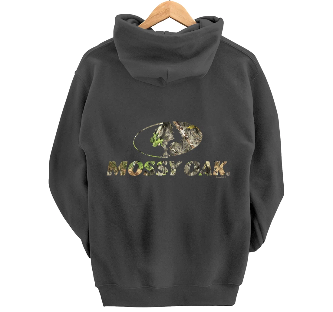 Mossy Oak Nature Camouflage Classic Outdoors Logo Pullover Hoodie