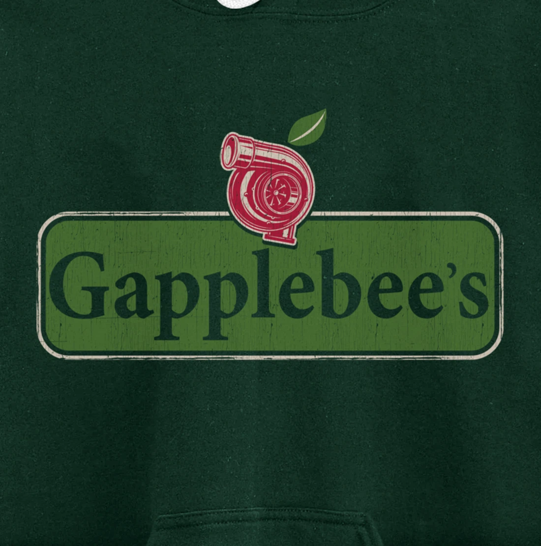 Vintage Gapplebee's Drag Racing Tee - Funny Car Guy Pullover Hoodie