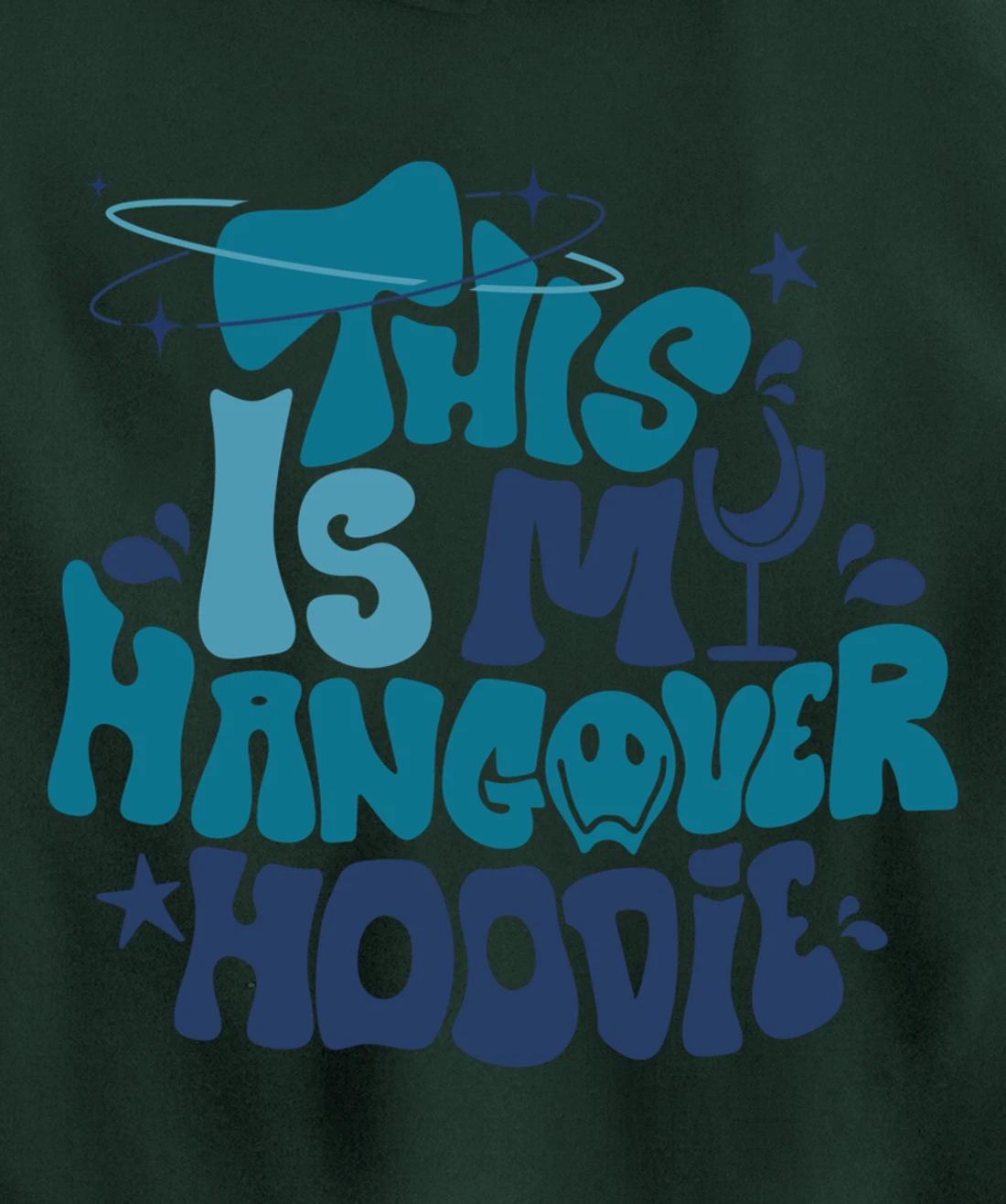 This Is My Hangover Hoodie Positive Aesthetic Trendy Pullover Hoodie