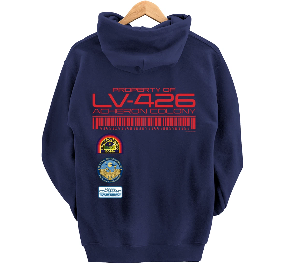 Alien 45th Anniversary Property of LV-426 Acheron Colony Pullover Hoodie