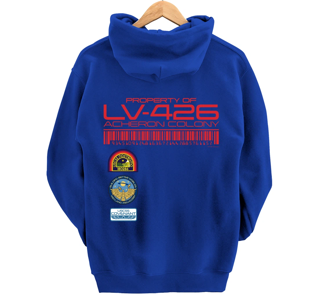 Alien 45th Anniversary Property of LV-426 Acheron Colony Pullover Hoodie