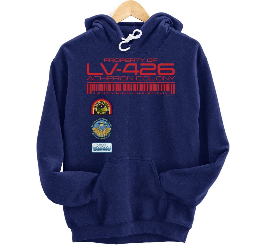 Alien 45th Anniversary Property of LV-426 Acheron Colony Pullover Hoodie
