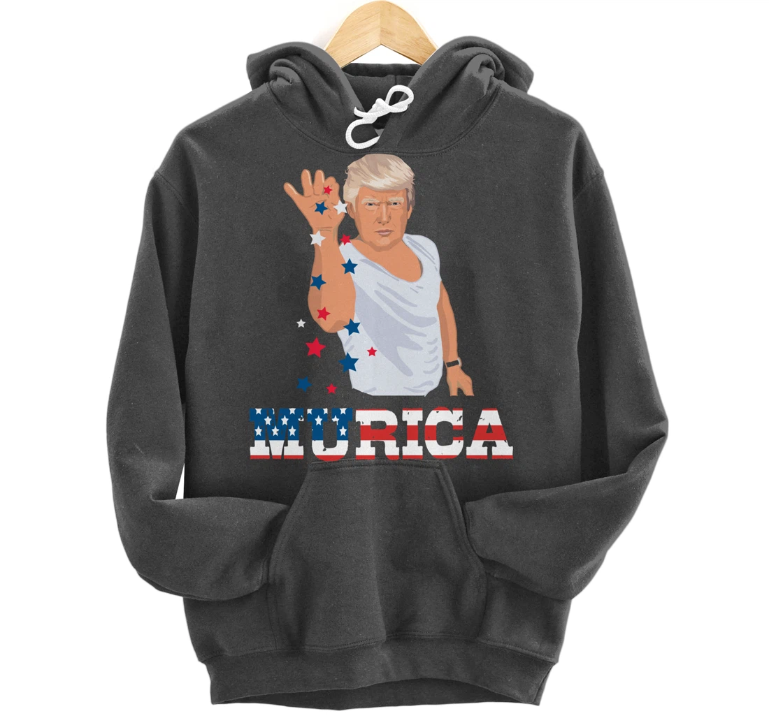 President Donald Trump Murica Bae Patriotic America Gift Pullover Hoodie