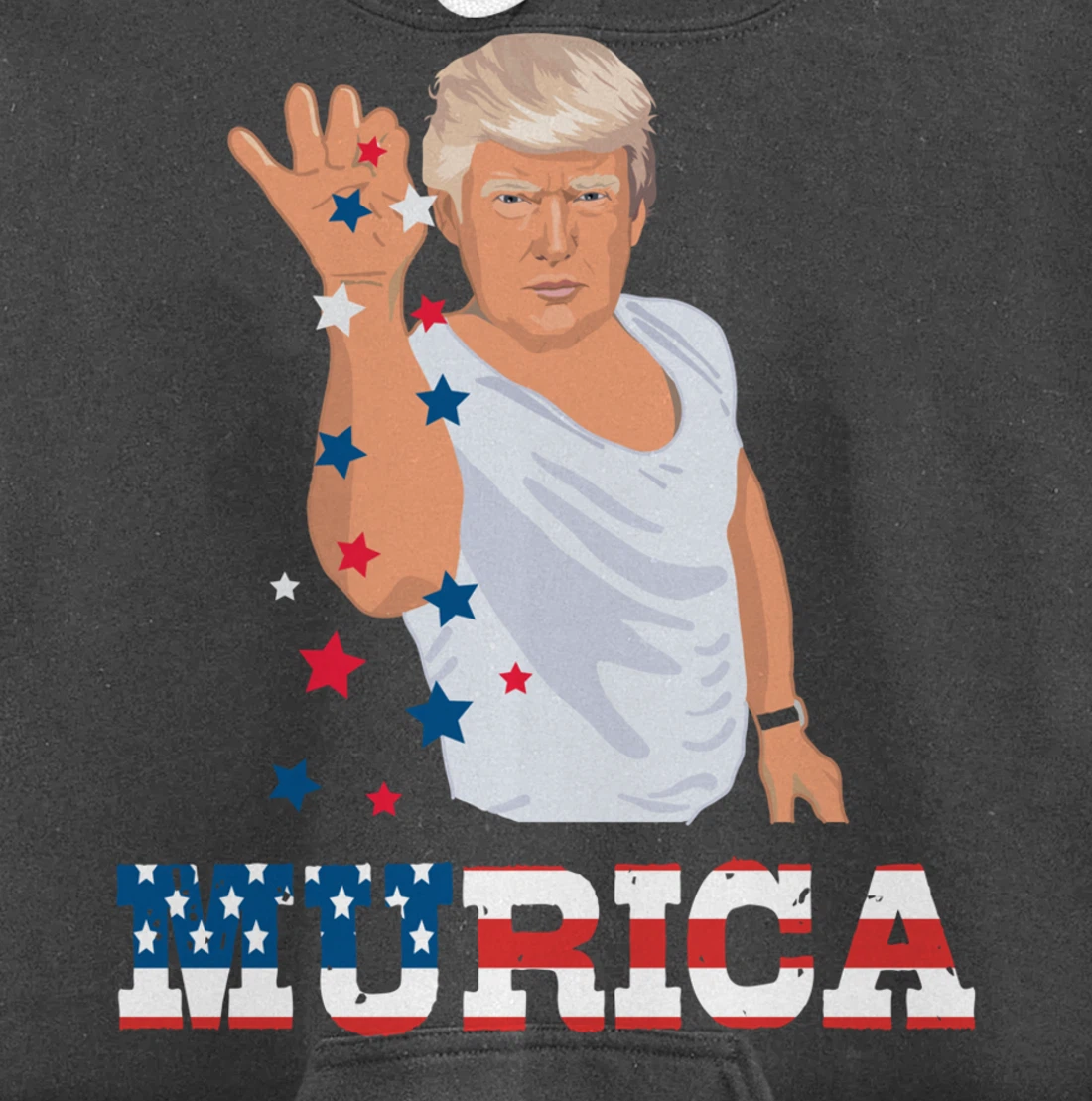 President Donald Trump Murica Bae Patriotic America Gift Pullover Hoodie