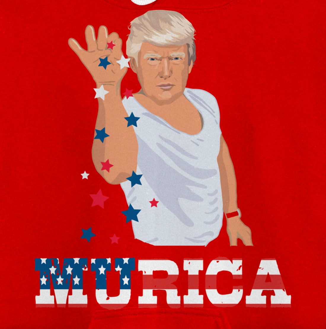 President Donald Trump Murica Bae Patriotic America Gift Pullover Hoodie