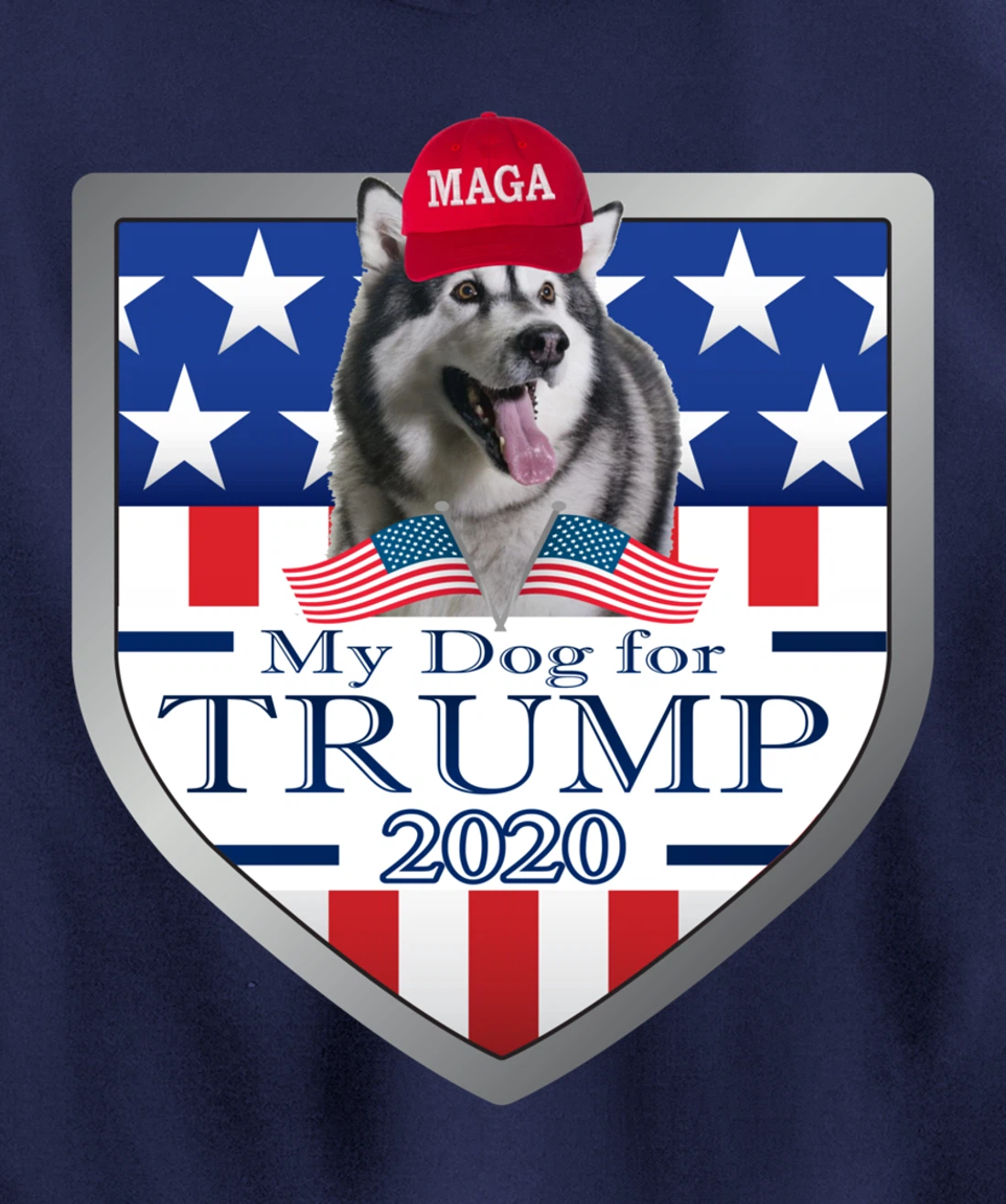 Alaskan Malamute Pullover Hoodie