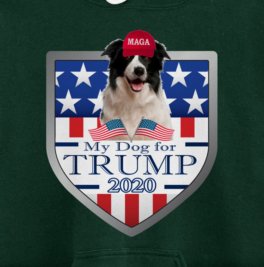 Border Collie Pullover Hoodie