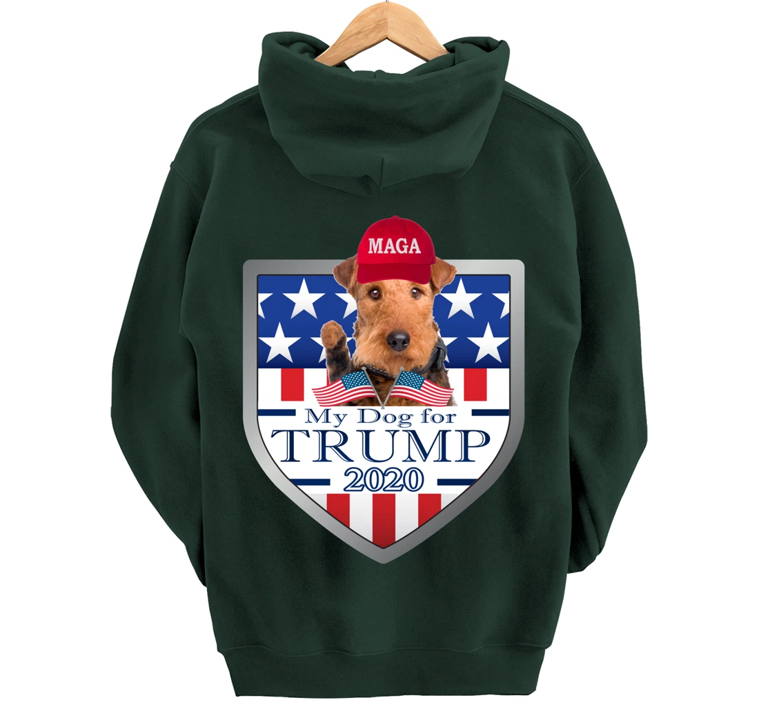 Airedale Terrier Pullover Hoodie