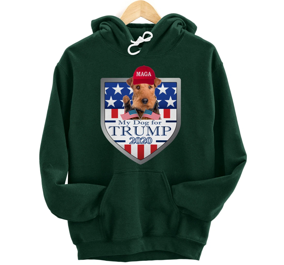 Airedale Terrier Pullover Hoodie
