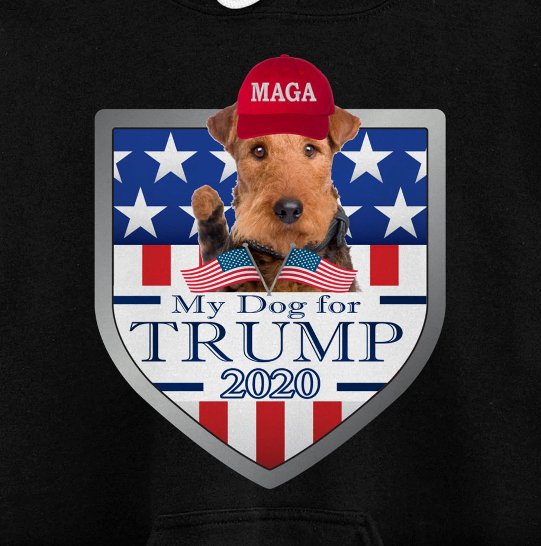 Airedale Terrier Pullover Hoodie