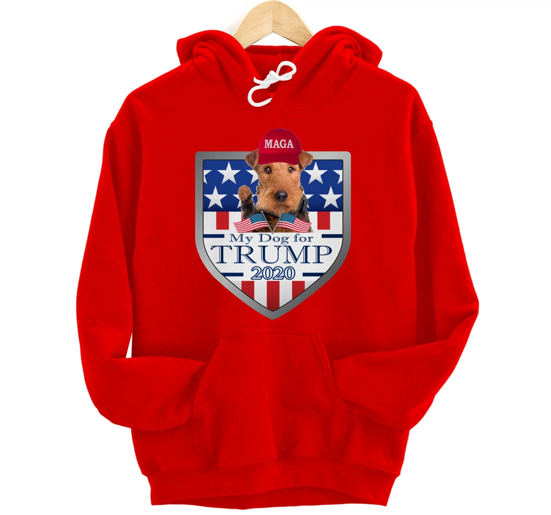 Airedale Terrier Pullover Hoodie