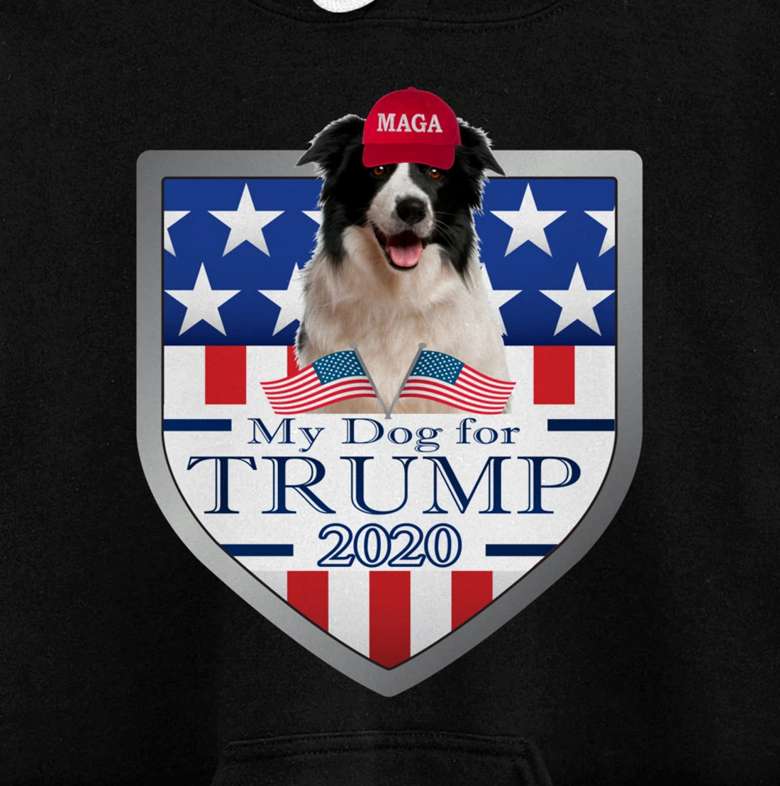 Border Collie Pullover Hoodie