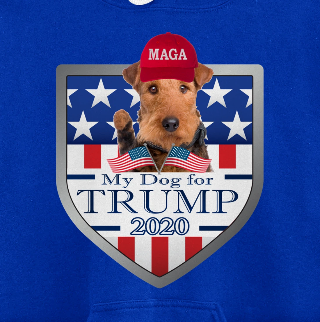 Airedale Terrier Pullover Hoodie