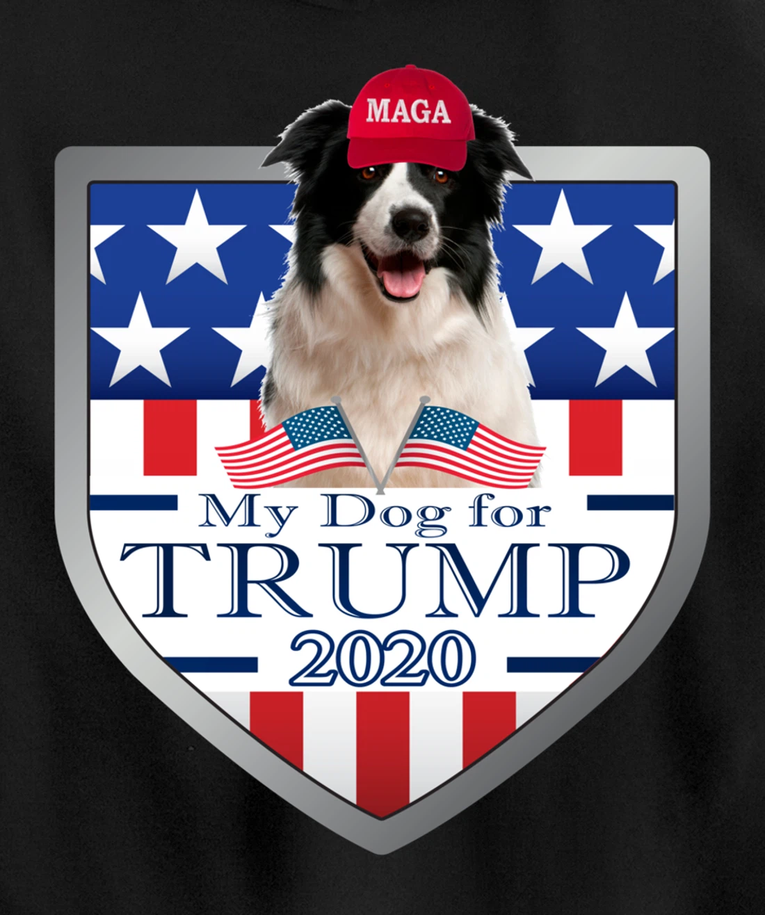 Border Collie Pullover Hoodie