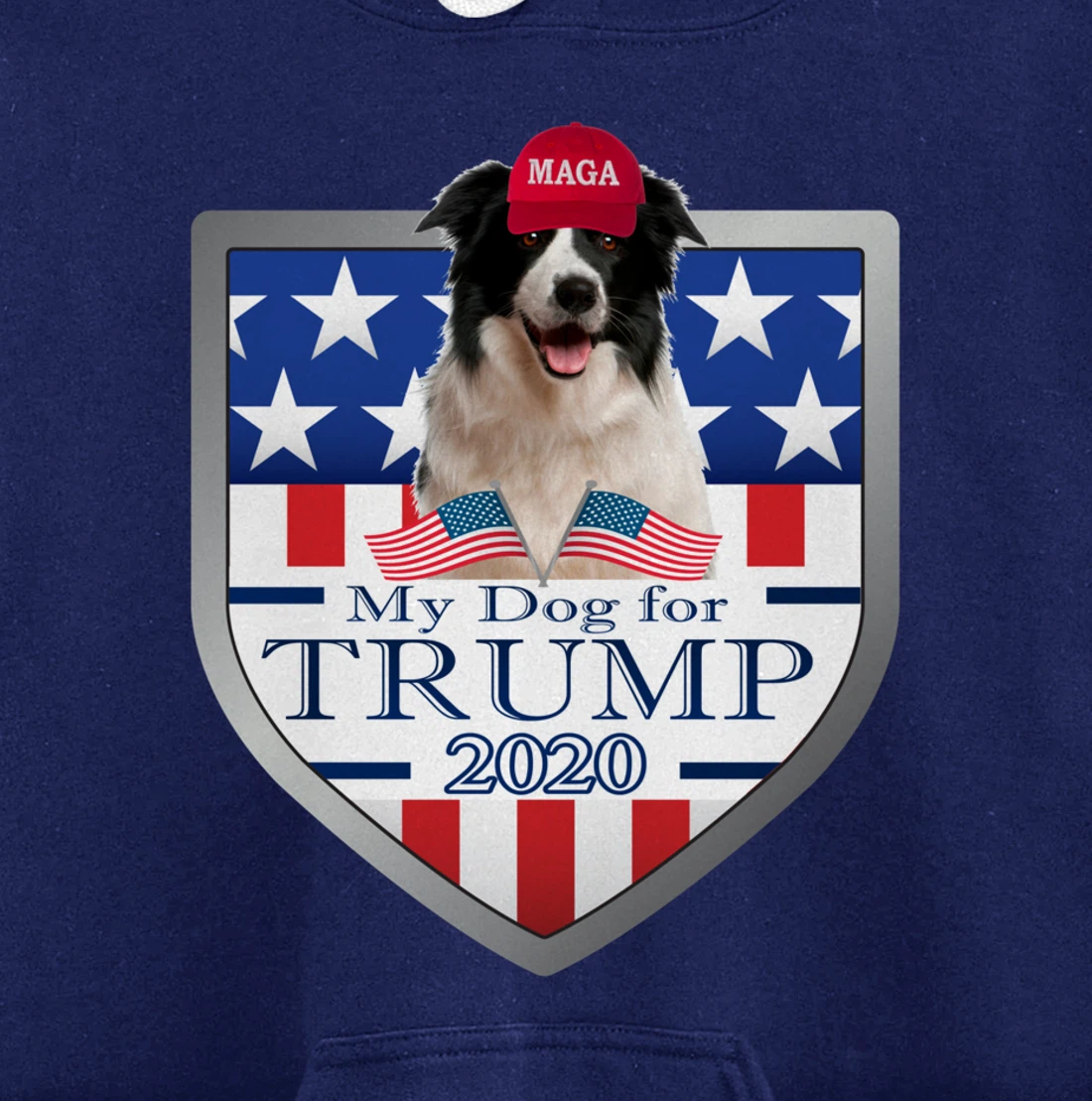 Border Collie Pullover Hoodie