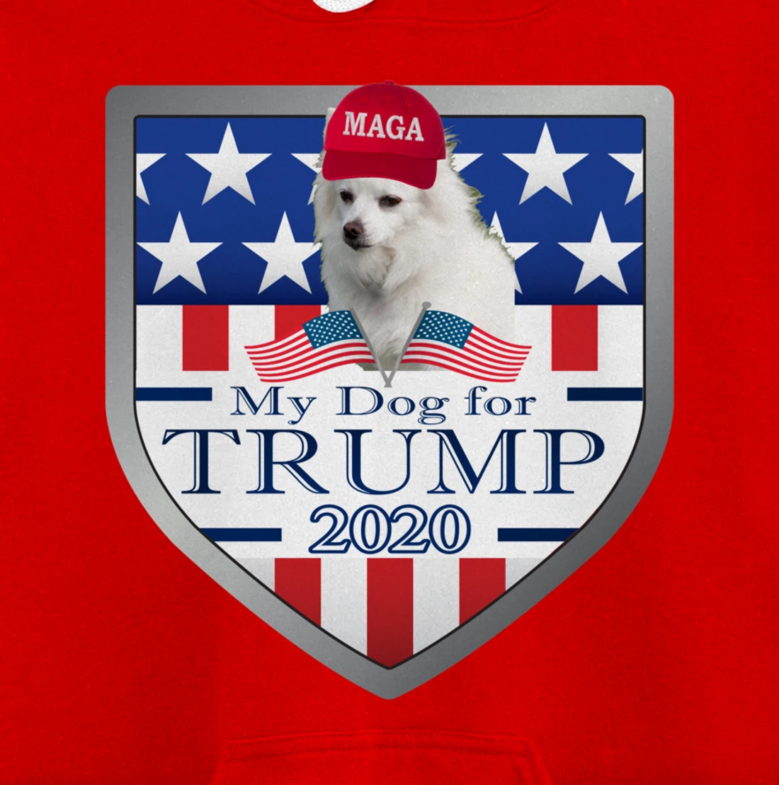 American Eskimo Pullover Hoodie