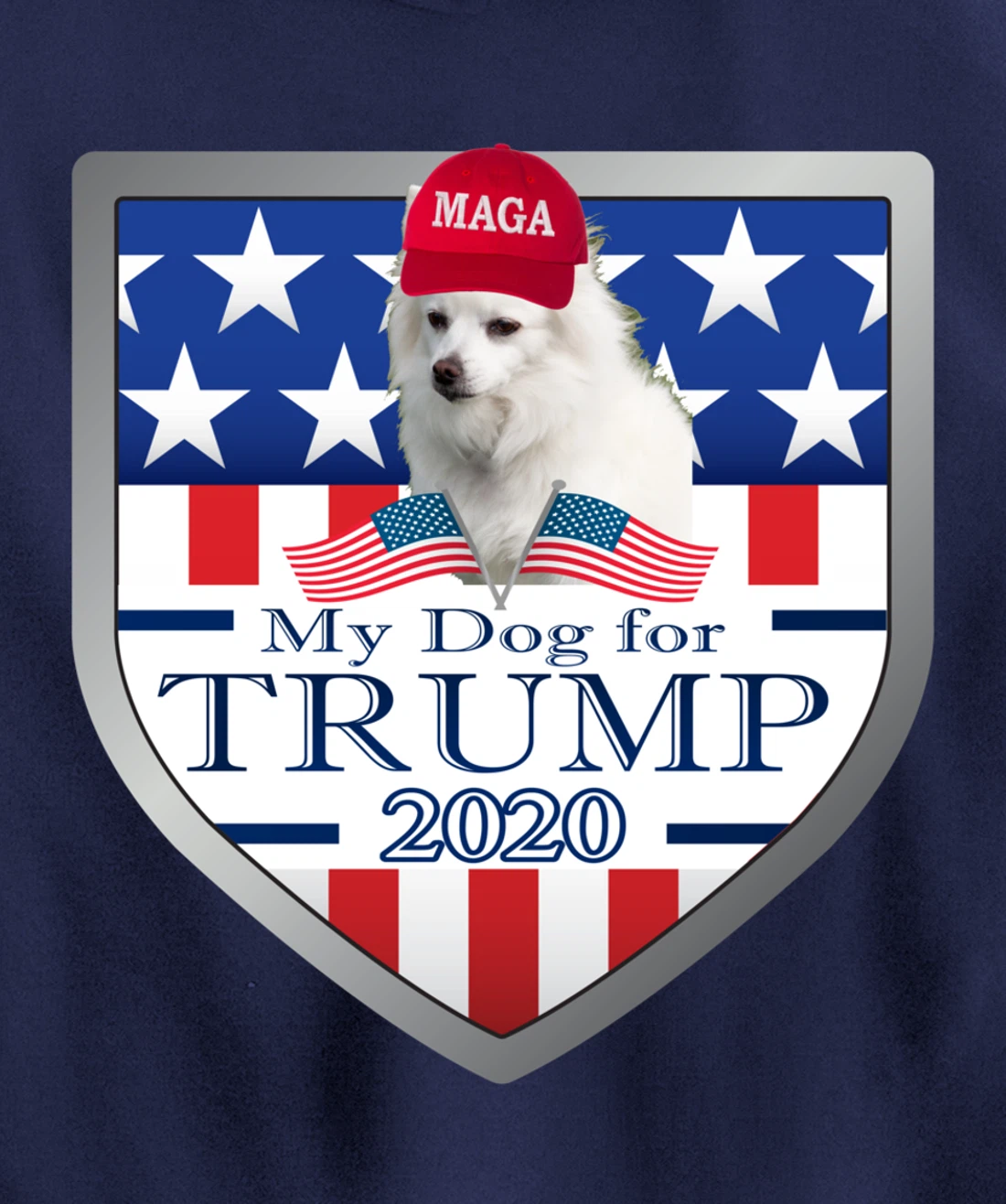 American Eskimo Pullover Hoodie