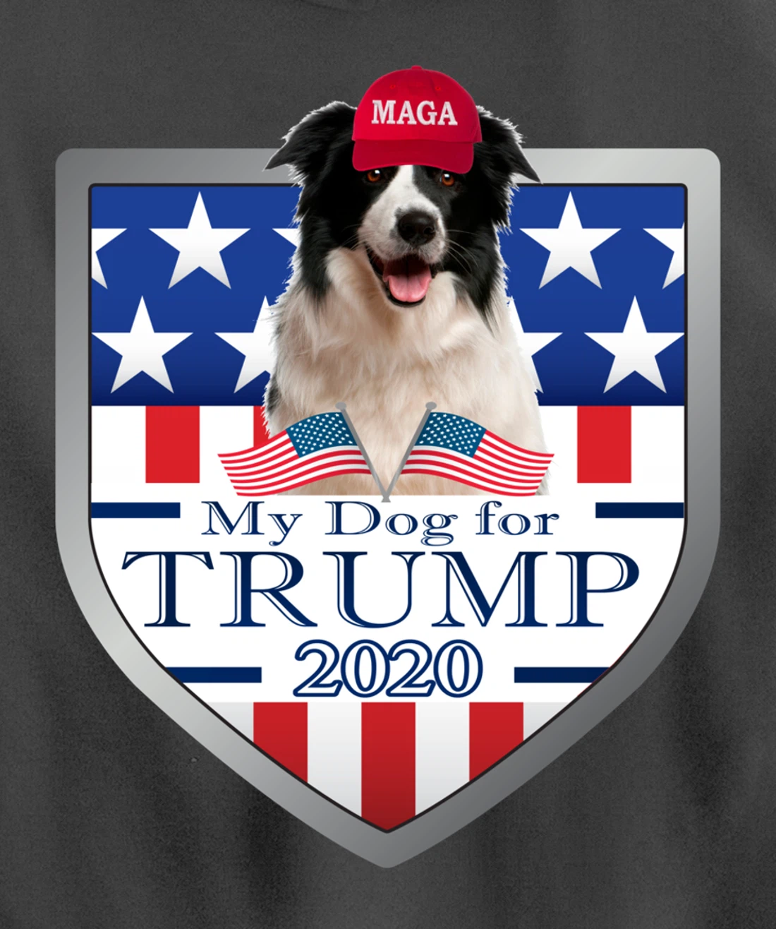 Border Collie Pullover Hoodie