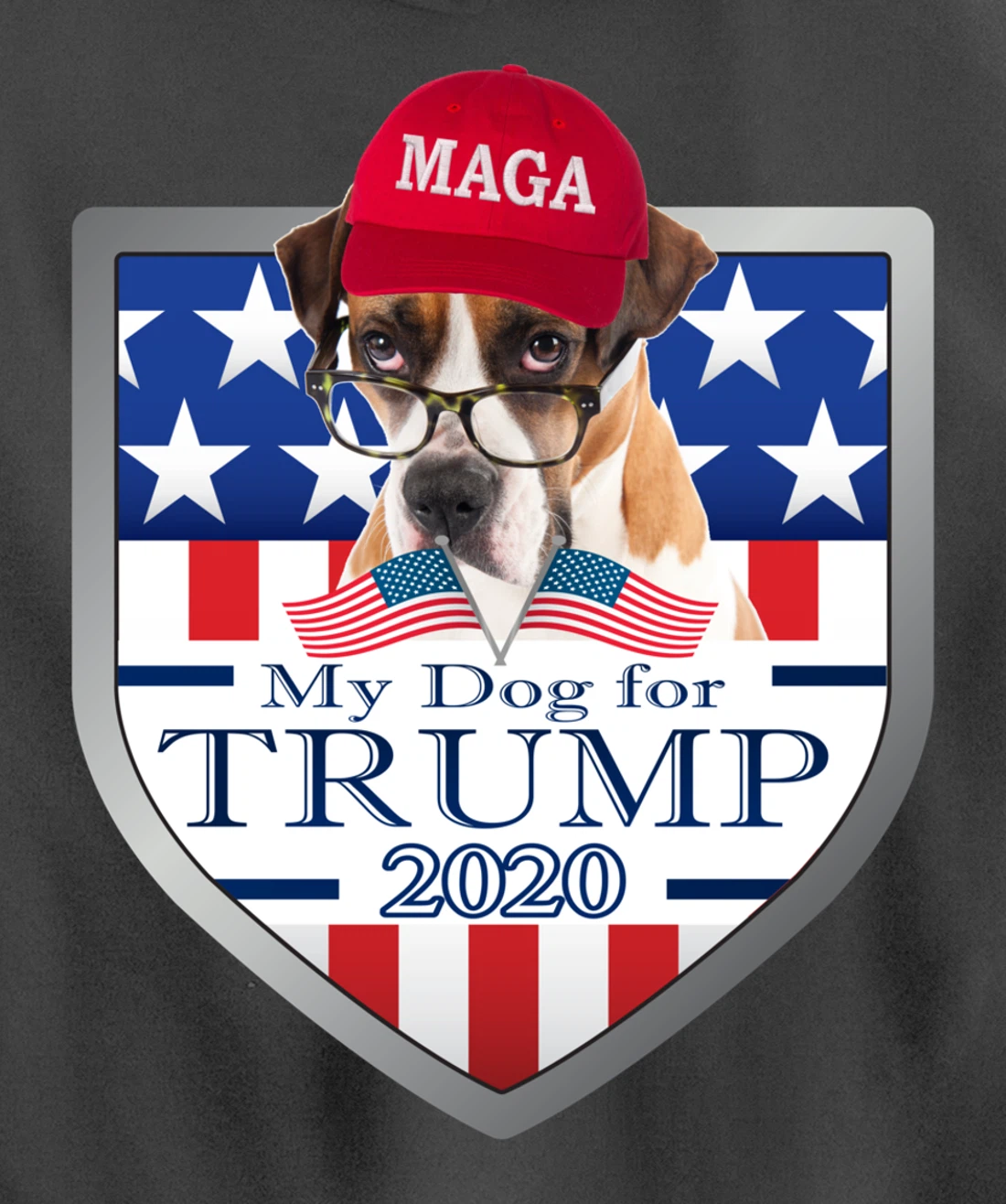 Boxer Pullover Hoodie