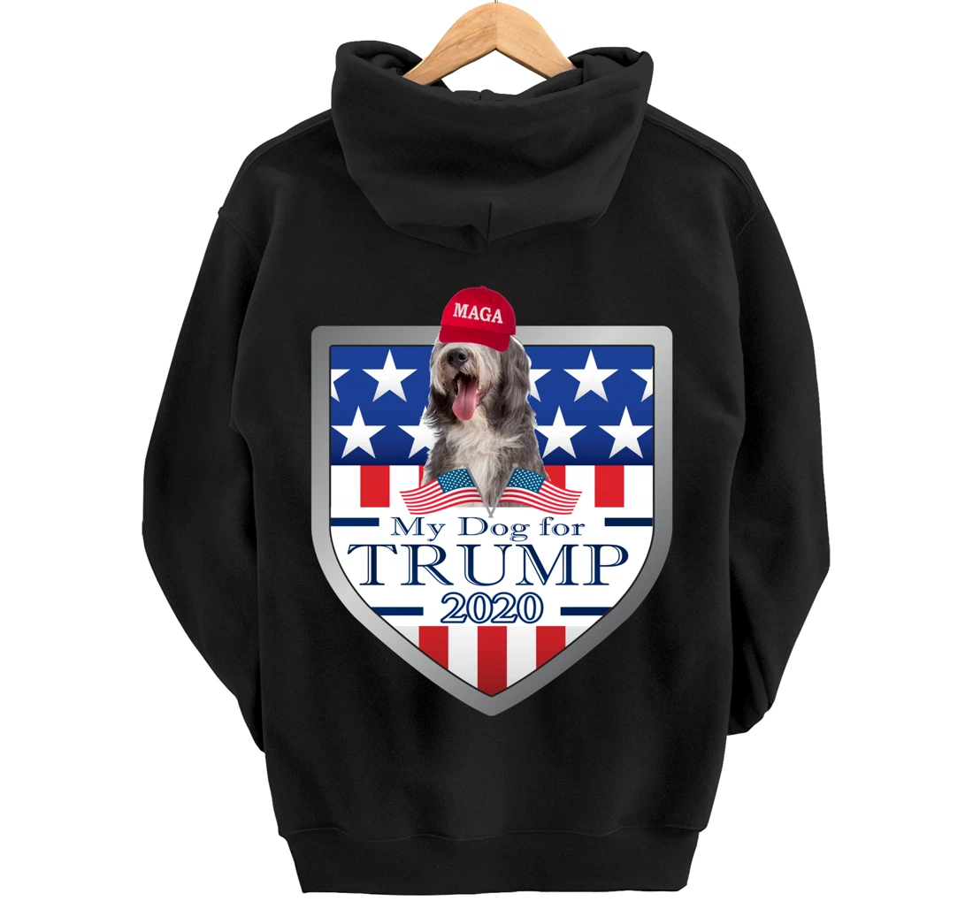 Bearded Collie Pullover Hoodie
