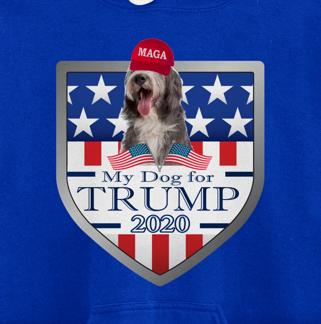 Bearded Collie Pullover Hoodie