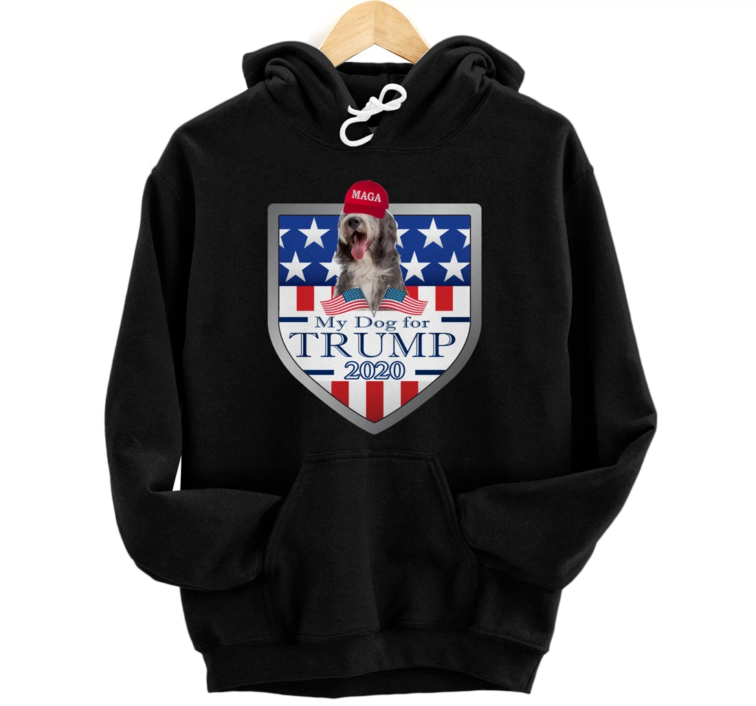 Bearded Collie Pullover Hoodie