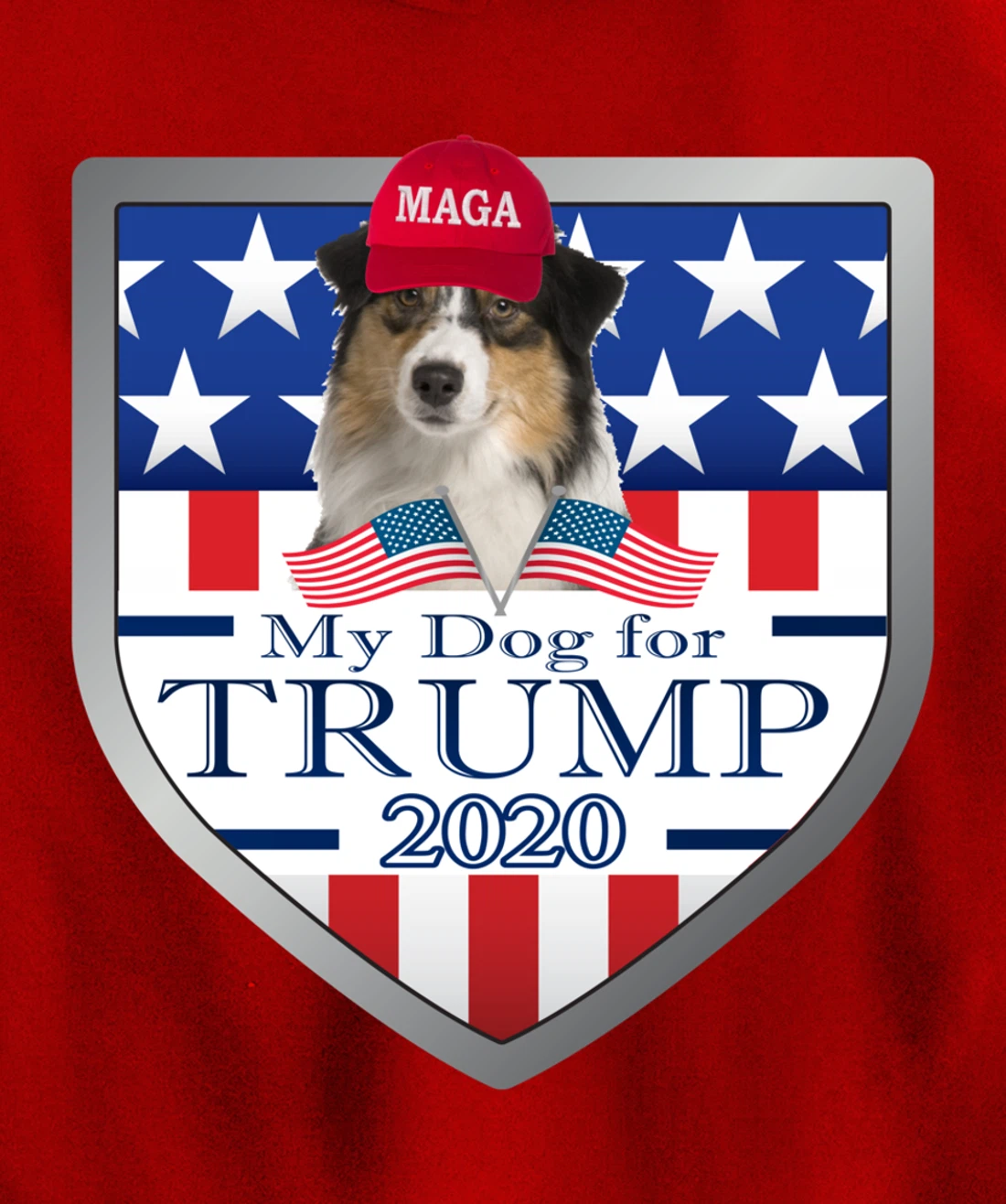 Australian Shepherd Pullover Hoodie